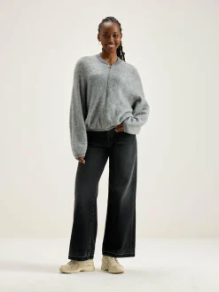 Asedi Cardigan Met Rits