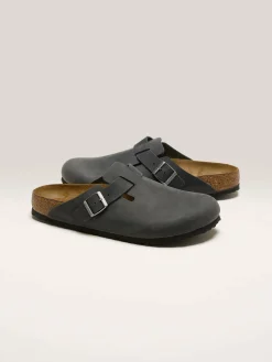 BIRKENSTOCK Boston Geolied Leder Voor Mannen