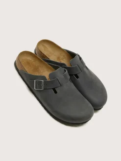 BIRKENSTOCK Boston Geolied Leder Voor Mannen