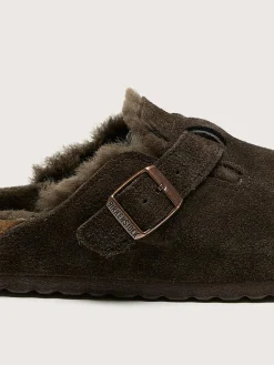 BIRKENSTOCK Boston Omgekeerd Lam Voor Vrouwen