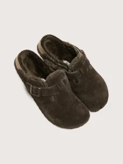 BIRKENSTOCK Boston Omgekeerd Lam Voor Vrouwen