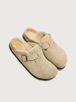 BIRKENSTOCK Boston Omgekeerd Lam Voor Vrouwen