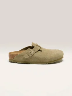 BIRKENSTOCK Boston Suede Leder Voor Vrouwen
