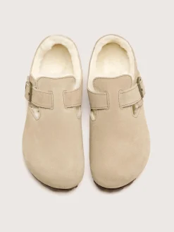 BIRKENSTOCK London Omgekeerd Lam Voor Vrouwen