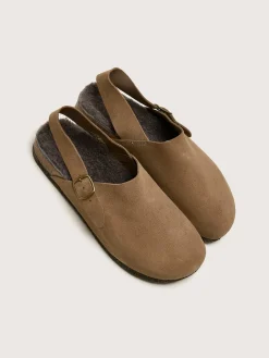 BOSABO Taupe Suède Klompen