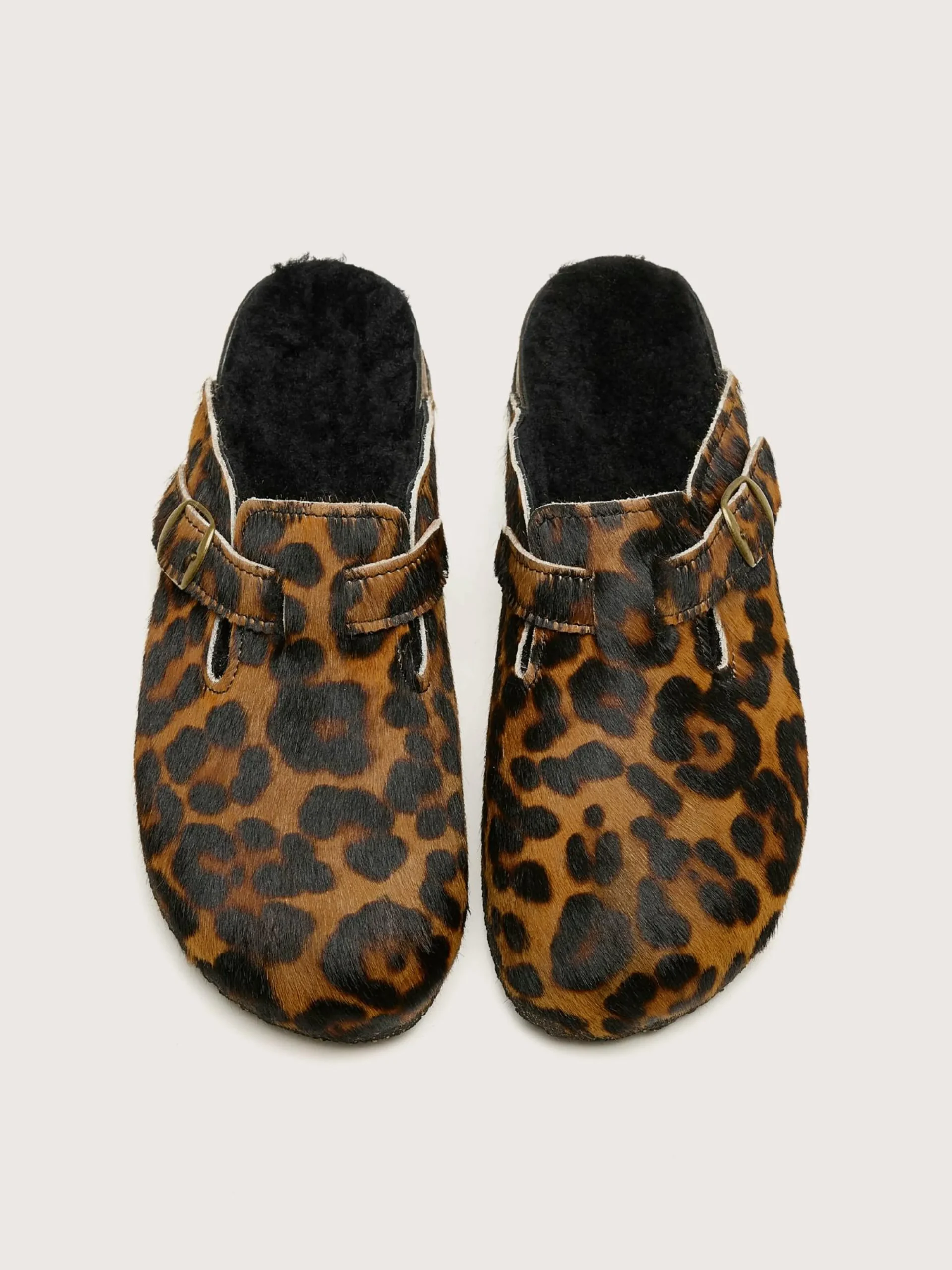BOSABO Zwarte Luipaard Klompen