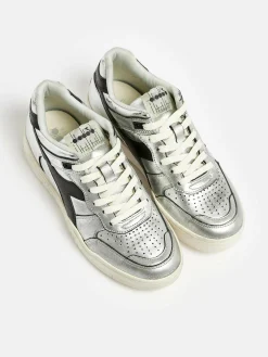 DIADORA B.560 Silver Used Voor Vrouwen