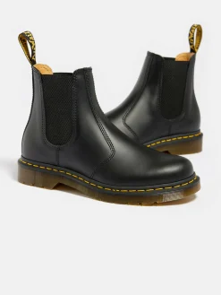 DR. MARTENS 2976 Glad Leren Chelsea Boots Voor Vrouwen