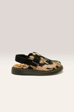 DR. MARTENS Jorge Ii Contrast Hair-On Mules For Women