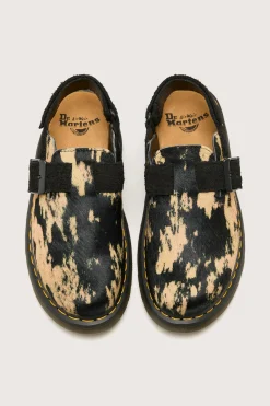 DR. MARTENS Jorge Ii Contrast Hair-On Mules For Women
