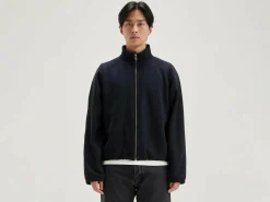 Fiber Hoodie Met Rits