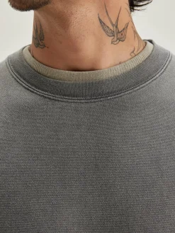 Flake Ronde Hals Sweatshirt