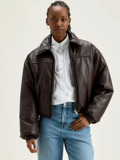 Jacky Bomber In Imitatieleer