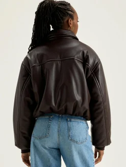 Jacky Bomber In Imitatieleer