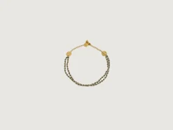 MARY GAITANI Double Strand Pyrite Bracelet