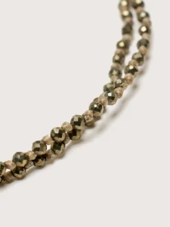 MARY GAITANI Double Strand Pyrite Bracelet