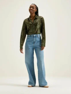 Pekin Paillettenhemd