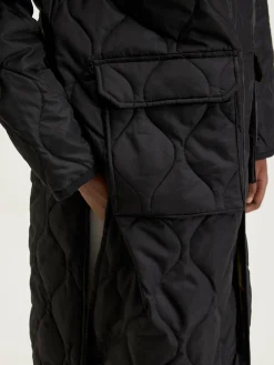 TAION Lange Militaire Mantel Met Kap