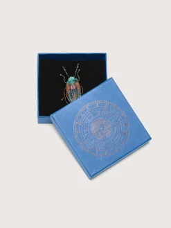 TROVELORE Snowdon Beetle Broche