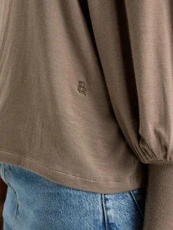 Vazo T-shirt Met Rolkraag